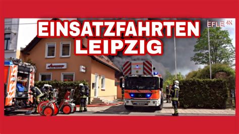 EINSATZFAHRTEN LEIPZIG Kanaltrailer 2022 YouTube