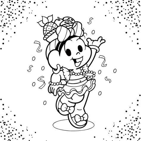 Desenho De Carnaval 20 Imagens Para Colorir E Se Divertir