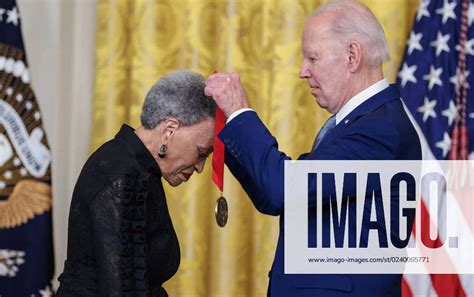 President Joe Biden Presents The Arts And Humanities Award During A