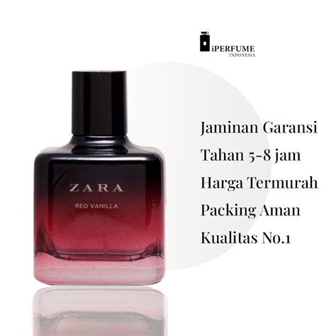 Jual Ready Stock Parfum Zara Red Vanilla Travel Size 30ml Original