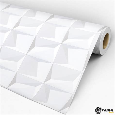 Papel De Parede Autoadesivo 3d 38 Croma Decor