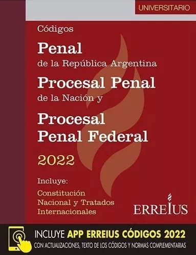 C Digos Penal Procesal Penal Y Federal Universitario Meses