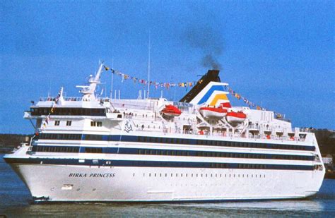 M S BIRKA PRINCESS 1986 Foto Tommy Gjerling