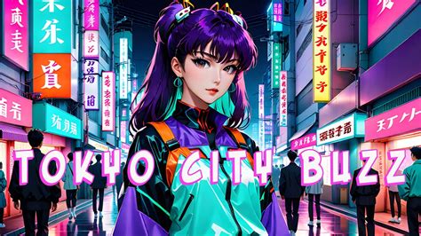 Neon Nights Tokyo City Buzz S Disco Vaporwave Synthwave Music