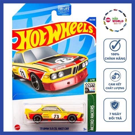 Xe M H Nh Hot Wheels Basic Bmw Csl Race Car Hcw Shopee