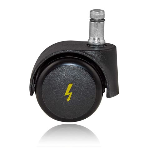 Antistatische Elektrisch Leitfähige Bürostuhlrollen für Hartböden 11mm