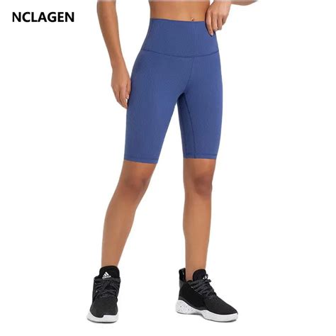 NCLAGEN Pantalones Cortos De Yoga Para Mujer Shorts Ajustados De