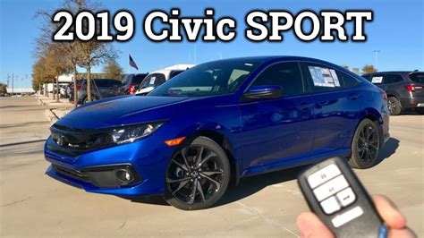 Refreshed 2019 Honda Civic Sport Review And Drive Youtube