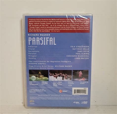 RICHARD WAGNER PARSIFAL DVD 1999 2011 ORCHESTRA BRAND NEW FREE