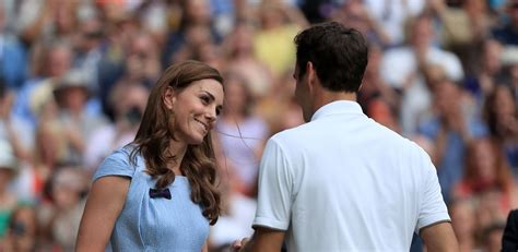 Roger Federer E Kate Middleton Le Lezioni Di Tennis Si Trasformano In