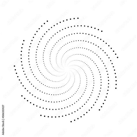 Fibonacci spiral patterns in vector. Mathematical morphology ...