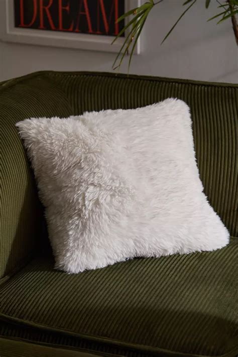 Lana Faux Fur Throw Pillow | Urban Outfitters Canada