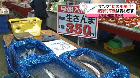 サンマ“初の水揚げ”記録的不漁が続く（2019年8月22日掲載）｜日テレnews Nnn