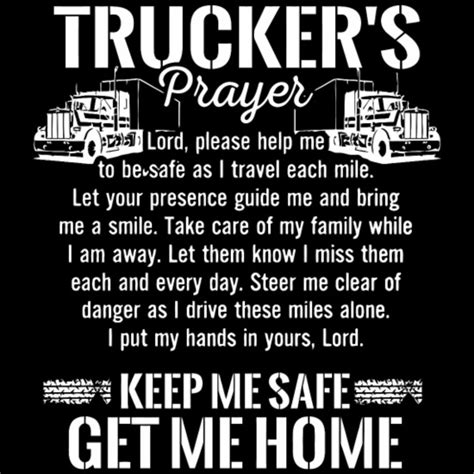 Trucker Prayer