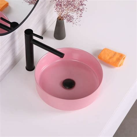 Sanitary Wares Waschbecken Keramik Bathroom Basin Luxury Round Shape