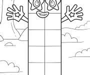 Coloriage Numberblocks Gratuit Imprimer