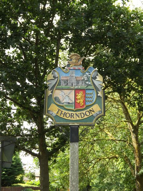 Thorndon Village Sign © Geographer Geograph Britain And Ireland