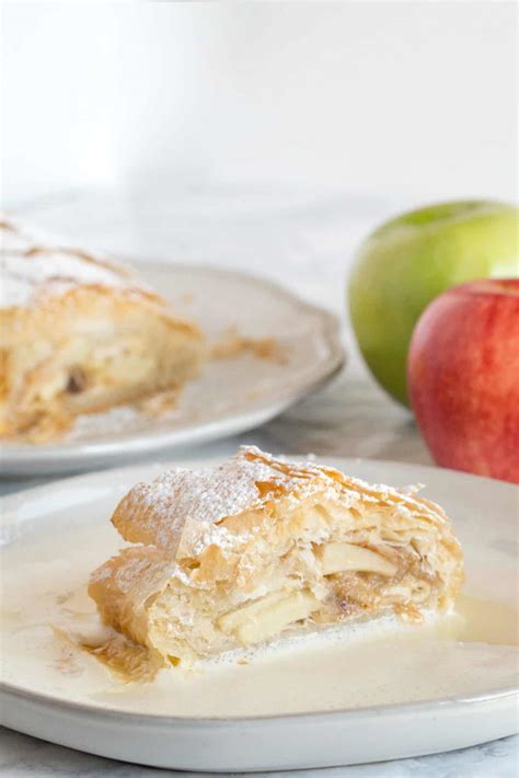 German Apple Strudel (Apfelstrudel) Recipe | Wanderzest