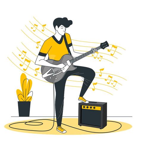 Playing Music By Freepik Stories Svg Png Illustration Play Music