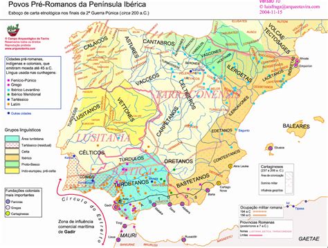 Blog De Geografia Mapa Dos Povos Pr Romanos Da Pen Nsula Ib Rica