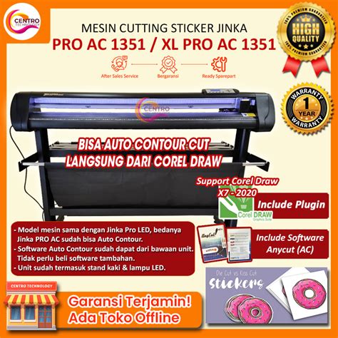 Jual Mesin Cutting Sticker JINKA 1351 PRO AC XL PRO AC 1351 Mesin