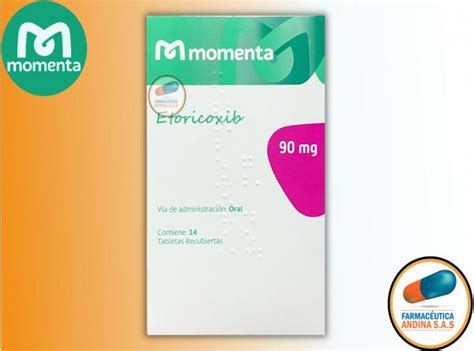 ETORICOXIB 90 MG CAJA X 14 TABLETAS MOMENTA