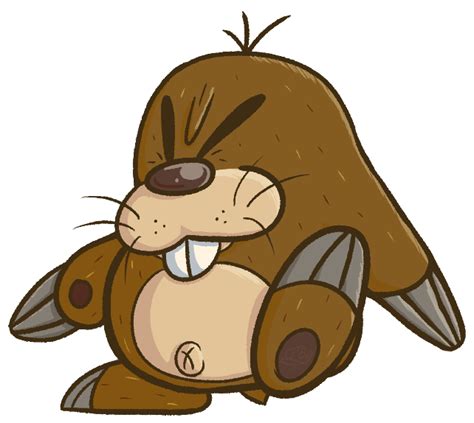 Monty Mole by CraftedPbody on Newgrounds