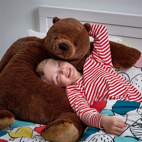 Djungelskog Soft Toy Brown Bear Ikea