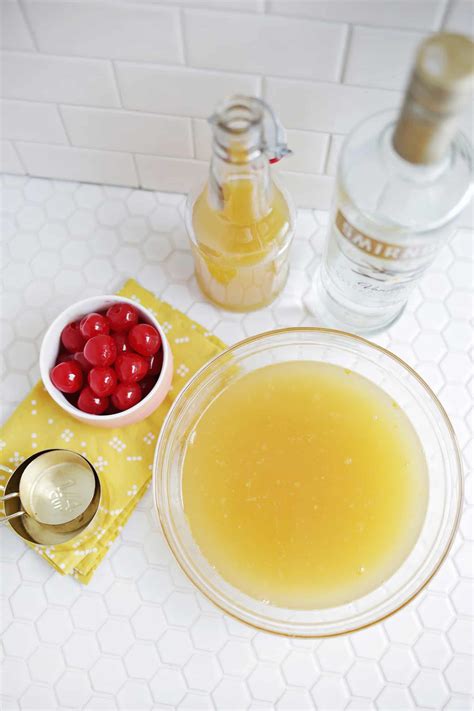 Pineapple Upside Down Cake Jello Shots A Beautiful Mess