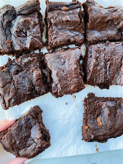 Fudgy Healthy Pumpkin Brownies The Hint Of Rosemary