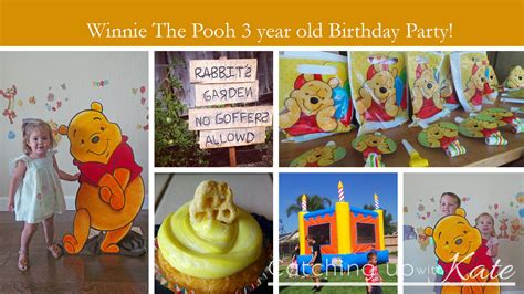 Winnie the Pooh Birthday Party!