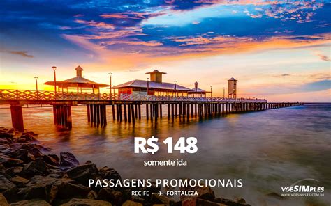 Passagem aérea promo Azul Recife Fortaleza Voe Simples