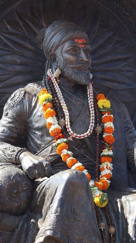 Shivaji Ke Estatua Chhatrapati Shivaji Maharaj Imperio Maratha