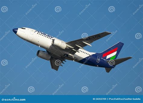 Malev Airliner Editorial Stock Image Image Of Gear Airplane 24353709