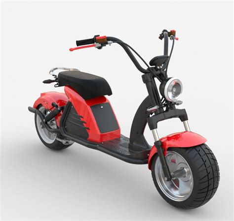 2000w 60v 20ah Lithium Battery Electric Scooter City Coco Citycoco