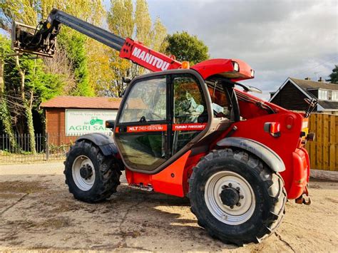 Manitou Mlt Lsu Turbo Telehandler Meter Ag Spec C W Pick Up