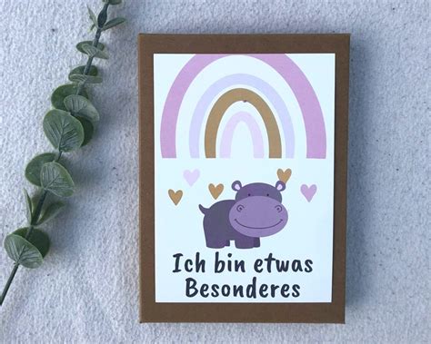 Positive Affirmationen F R Kinder Karten Mit Positiven Etsy De