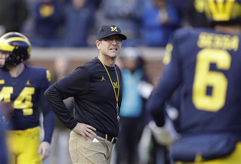 Jim Harbaugh Offers Scholarship To Middle School Quarterback