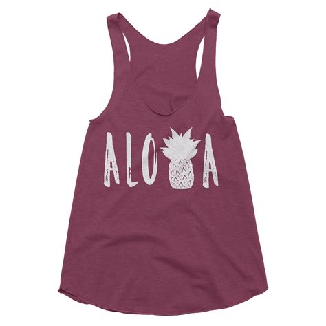 Aloha Tank Top Hawaii Tank Tops Aloha Tank Top Best Travel Clothes