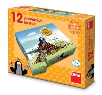 Krecik I Przyjaciele Drewniane Klocki Obrazkowe Puzzle Rok Krecika 12