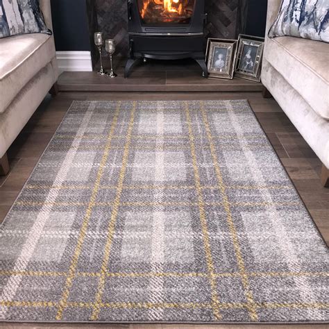 Aston Is A Contemporary And Traditional Tartan Rug Created In A