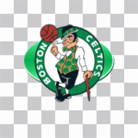 Sticker logo of the Boston Celtics