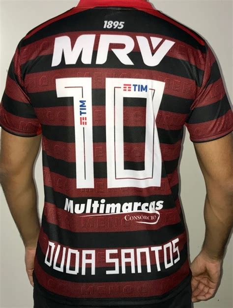 Camisa Flamengo 2019 Patrocínios Personalizada Nome E Nº R 79 49