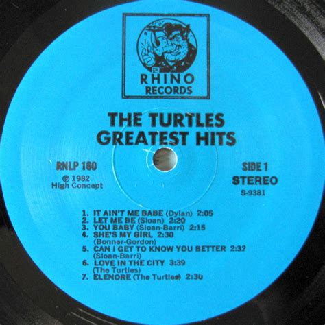 The Turtles The Turtles Greatest Hits Used Vinyl High Fidelity