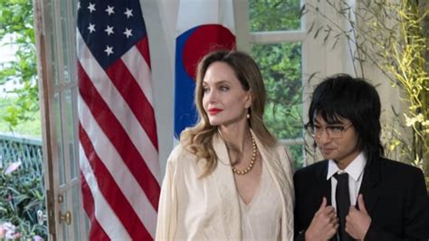 Photo Angelina Jolie Et Ses Enfants Vivienne Et Maddox Au Photocall