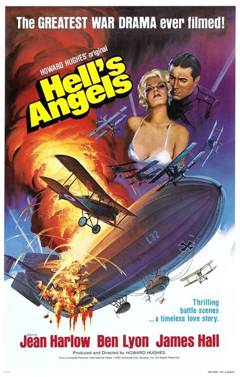 Hell's Angels Movie Poster (#1 of 2) - IMP Awards