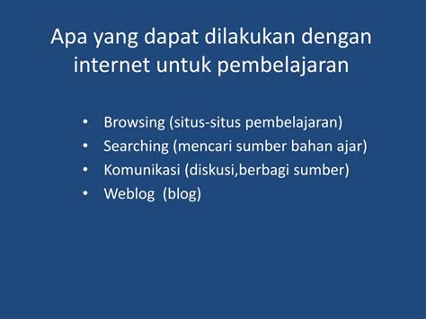 Ppt Penggunaan Ict Untuk Membuat Bahan Ajar Dari Internet Menggunakan