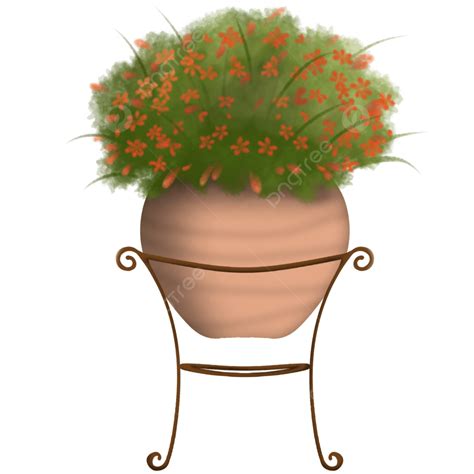 Elegant Flower Pot Elegant Flower Pot Png Transparent Clipart Image