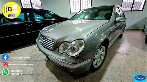 Mercedes Benz C 320 2003 220cv 32 Gasolina Automatico Youtube