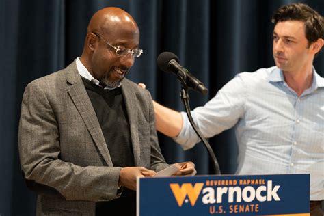 Raphael Warnock D Ga And Jon Ossoff D Ga From Left Ra Flickr